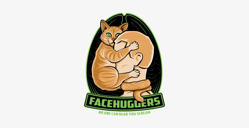 #facehuggers #geeklove - Facehugger Cat, transparent png download