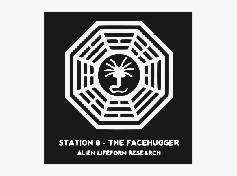 Station 8 The Facehugger - Dharma Initiative Motor Pool, transparent png download