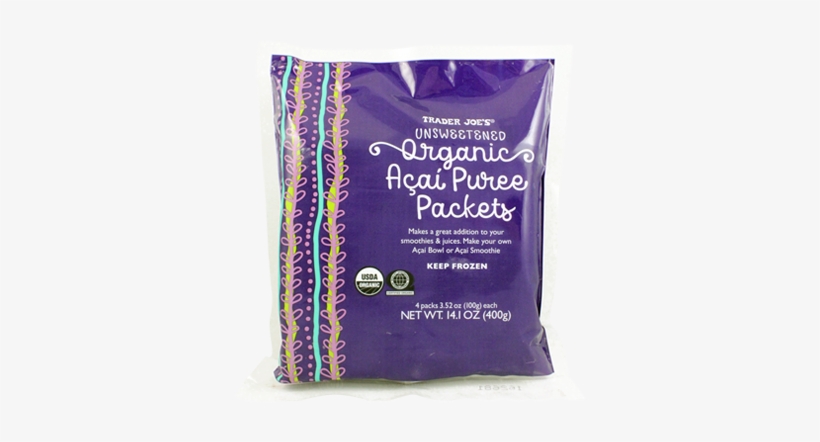 Acai Puree Packs Trader Joes - Trader Joe's Acai Puree Packets, transparent png download