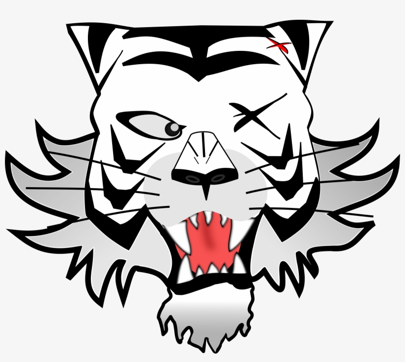 This Free Icons Png Design Of Tigre Bianca-maschera, transparent png download