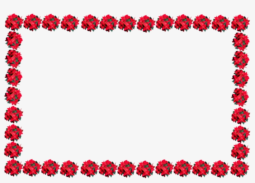 Christmas Christmas Motif Greeting Card - Maple Leaf Border Clip Art, transparent png download