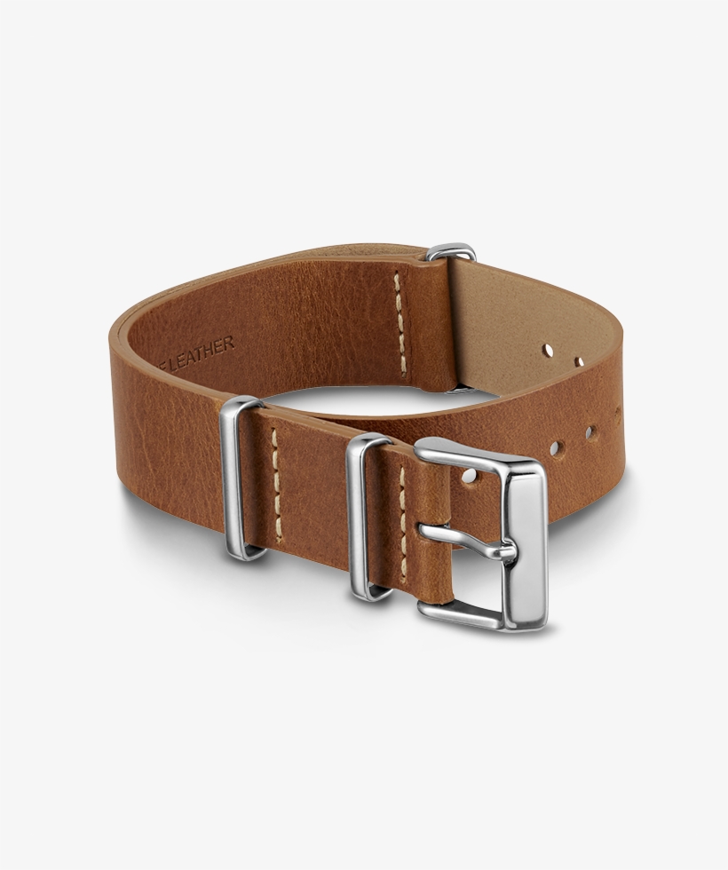20mm Slip Thru Leather Strap Large - Strap, transparent png download