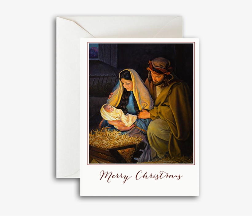 Greg Olsen Jesus Born, transparent png download