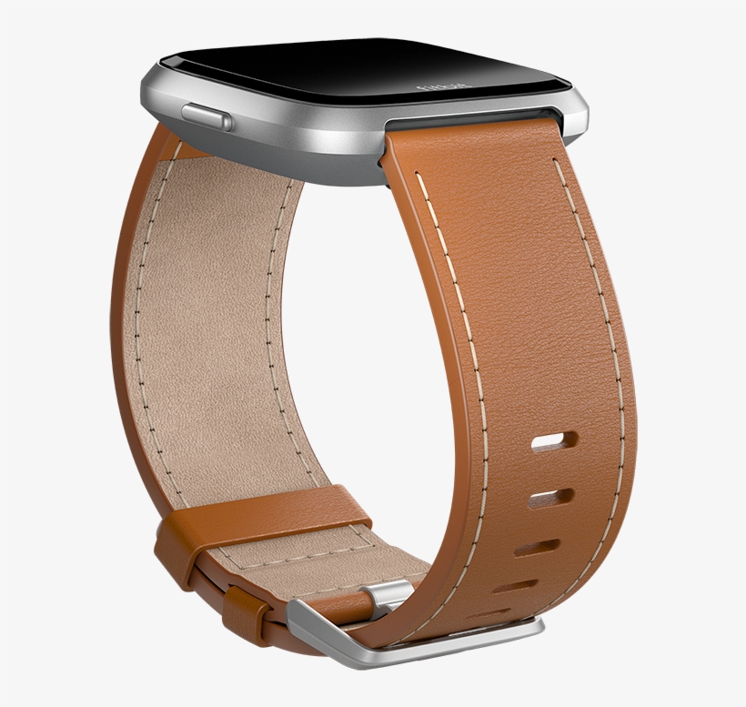 Horween® Leather Band - Fitbit Versa Leather Band, transparent png download