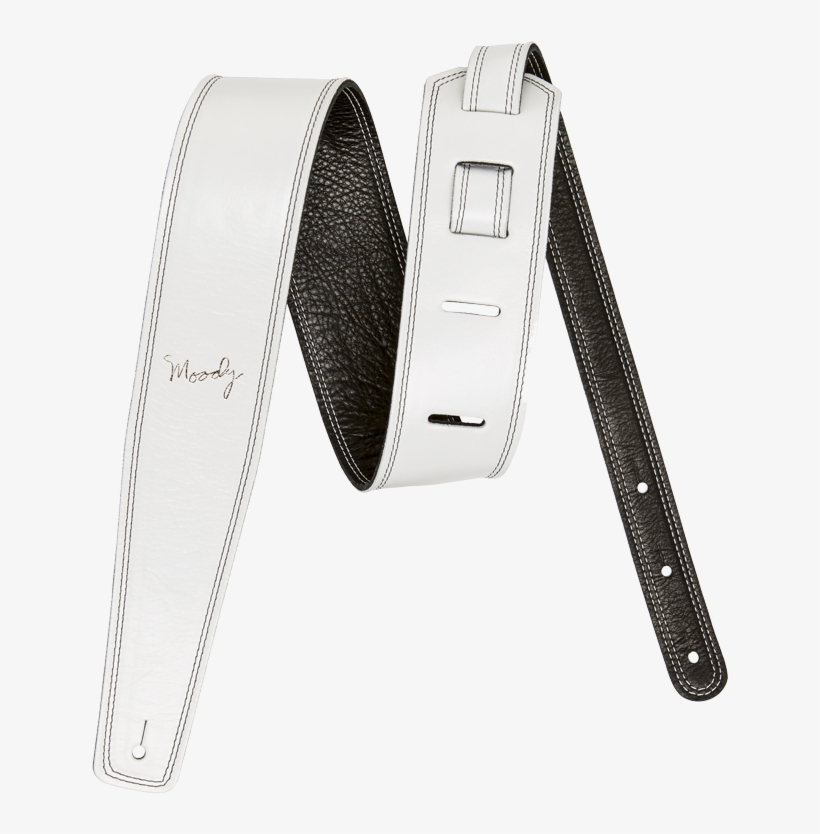 5" Leather Backed Guitar Strap - Belt, transparent png download