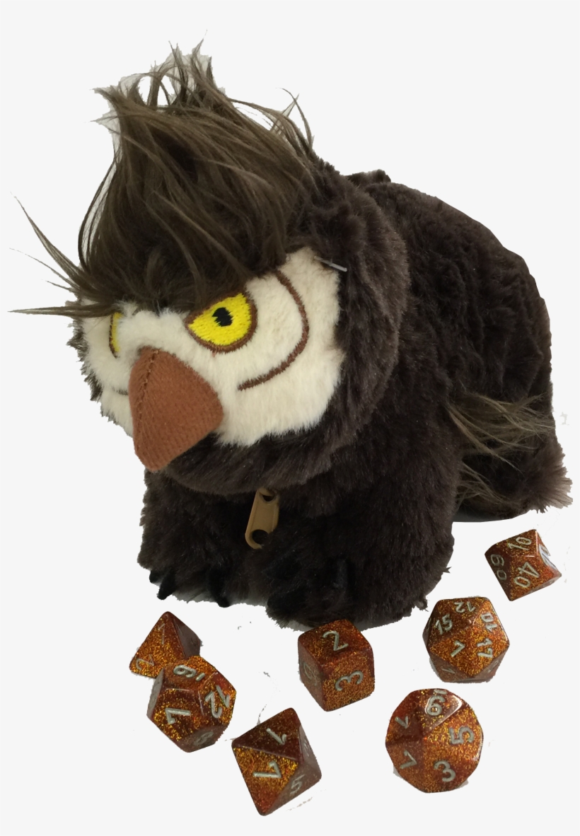 Up D&d Dice Cozy Owlbear - Owlbear Pouch, transparent png download