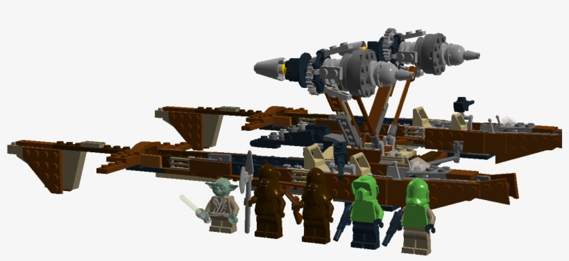 Wookie Catamaran - Lego Wookiee Catamaran, transparent png download
