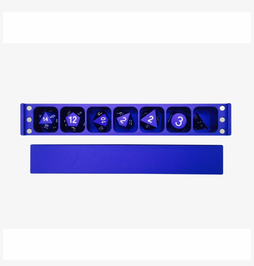 Precision Cnc Aluminum Dice Set With Dice Vault Dice - Dungeons & Dragons, transparent png download