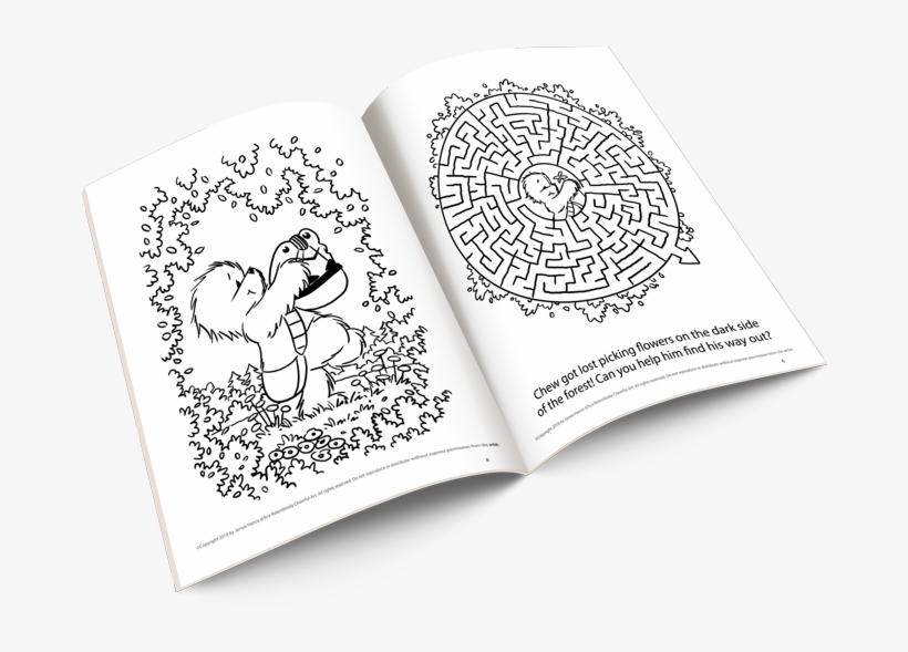 Wookiee The Chew Activity Book - Book, transparent png download