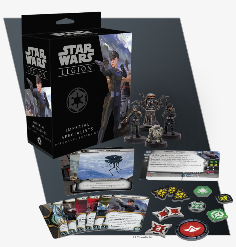 Fantasy Flight Games Has Announced Two New Expansions - Star Wars Legion Specialists, transparent png download