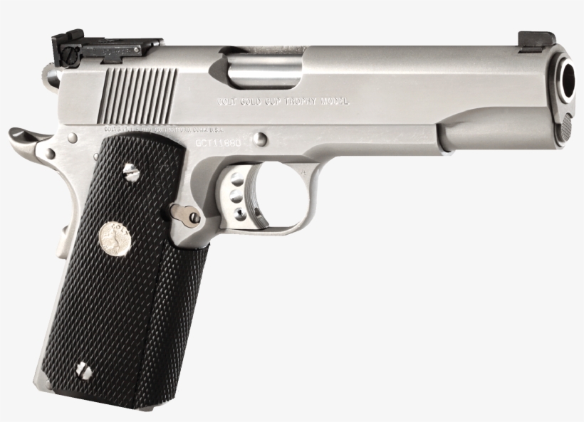 36030 - Stainless Steel 45 Handgun, transparent png download