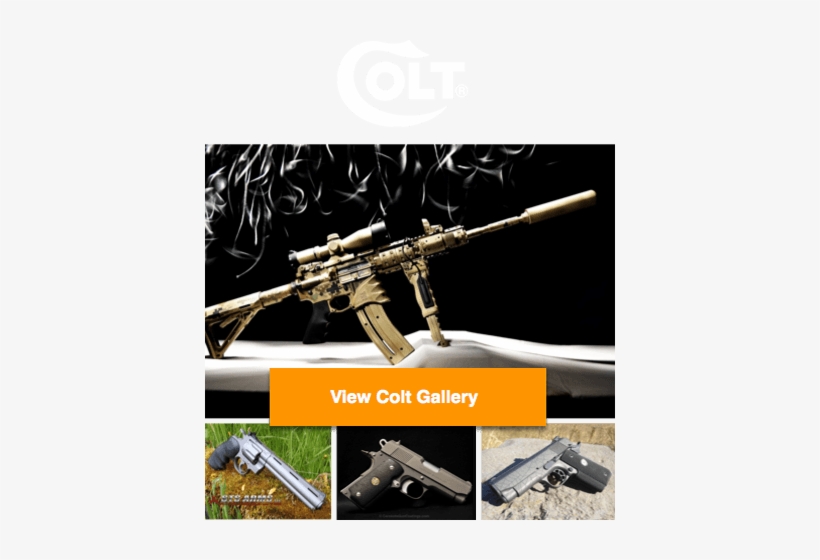 Cerakote Gun Coatings Colt - Machine Gun, transparent png download