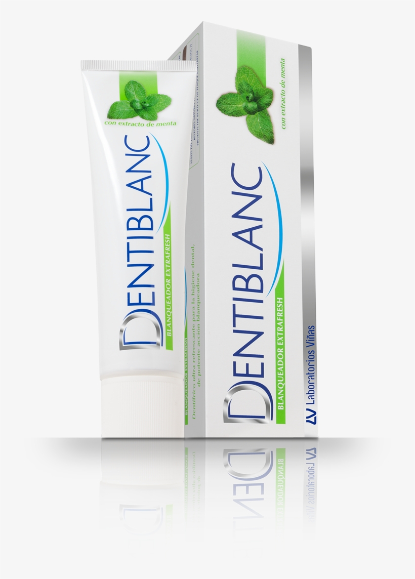 Dentiblanc - Dentiblanc Extrafresh Pasta Dentífrica Duplo 2 X 100ml, transparent png download