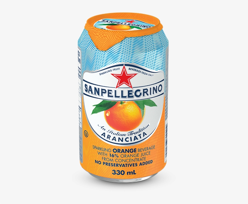 San Pellegrino Sparkling Limonata Lemon Cans 24 X 330ml - San Pellegrino Melograno E Arancia (pomegranate &, transparent png download