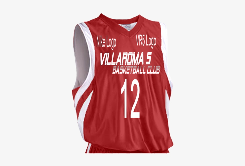 Nike Logo-vr5 Logo - Teamwork Youth Downtown Reversible Custom Blue Basketball, transparent png download