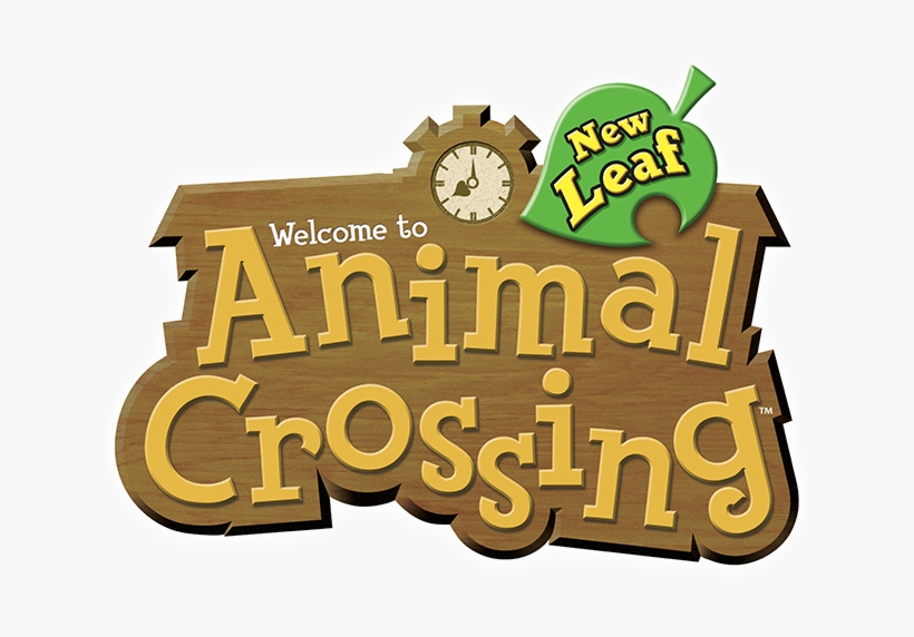 Discover Animal Crossing - Animal Crossing New Leaf Title, transparent png download
