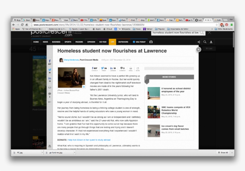 Http - //www - Postcrescent - Com/story/life/2 - Side And Top Bar, transparent png download