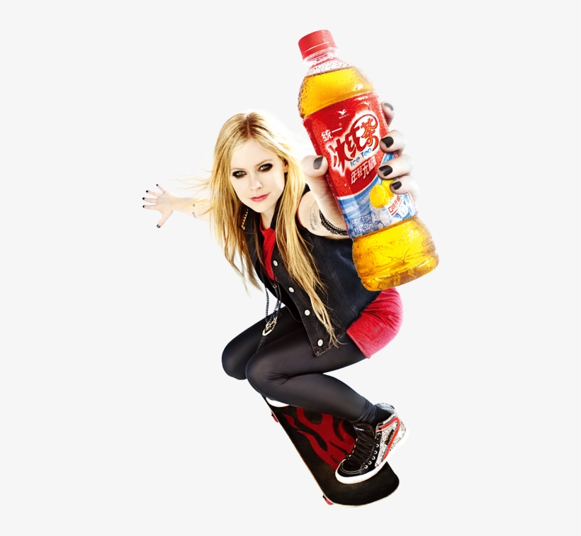 Avril Lavigne 2013 Photoshoot Download - Uni President Ice Tea, transparent png download