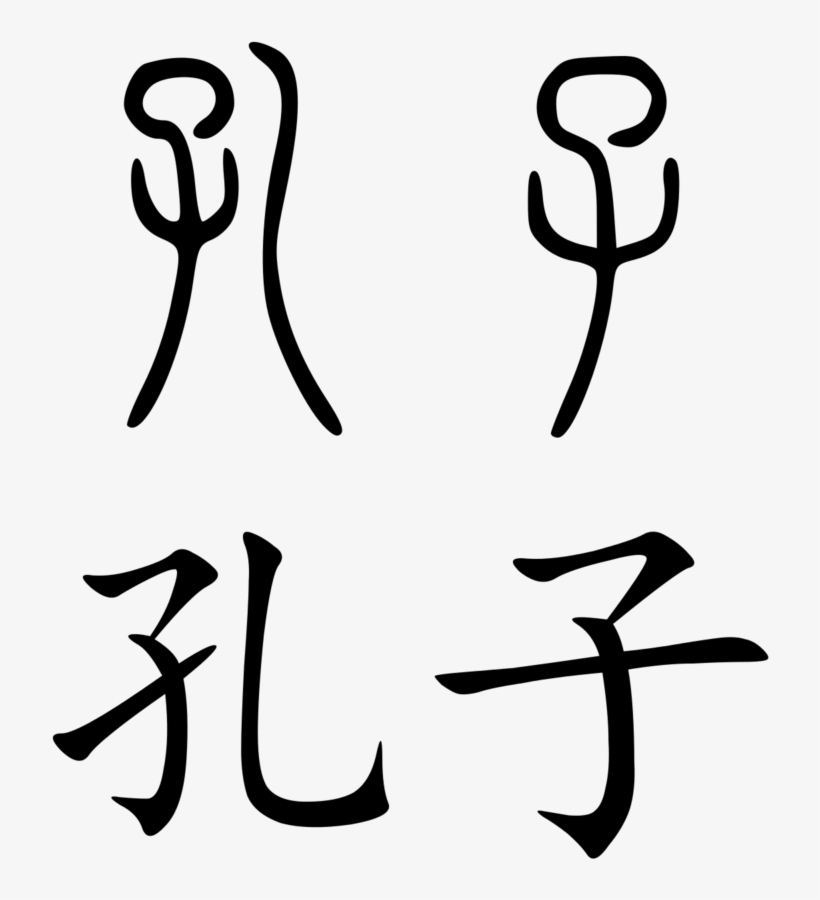 Confucius - Wikipedia - Tong Zi Liao, transparent png download