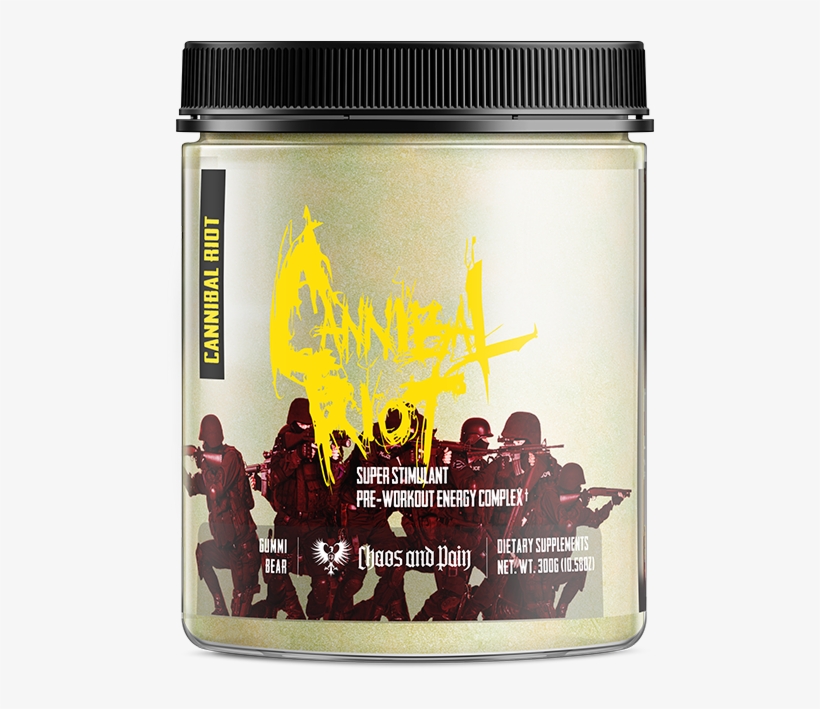 Cannibal Riot, The Best, Fast Acting, High Focus, Energy - Pre-workout, transparent png download