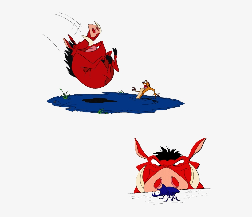 Timon And Pumbaa Characters - Iphone 5 Lion King, transparent png download