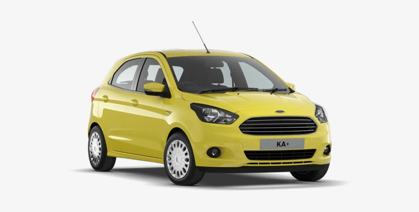 Ford Ka - Yellow New Ford Ka, transparent png download
