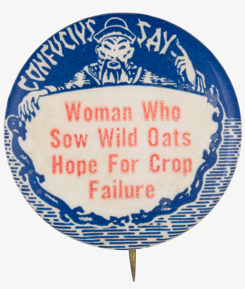 Confucius Say - Circle, transparent png download