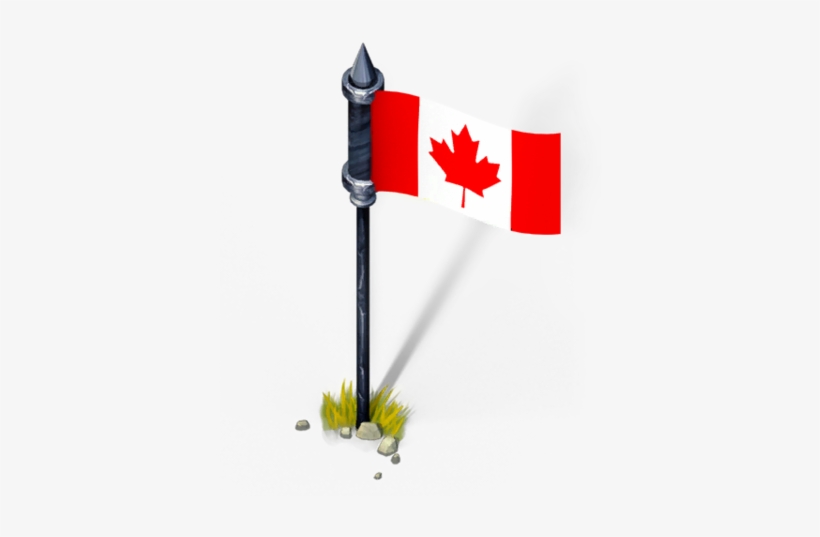 Flag Canada Level01 - Happy Independence Day Flag, transparent png download