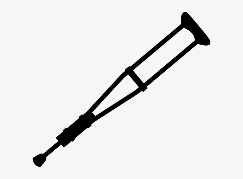 Small - Crutch Clip Art, transparent png download