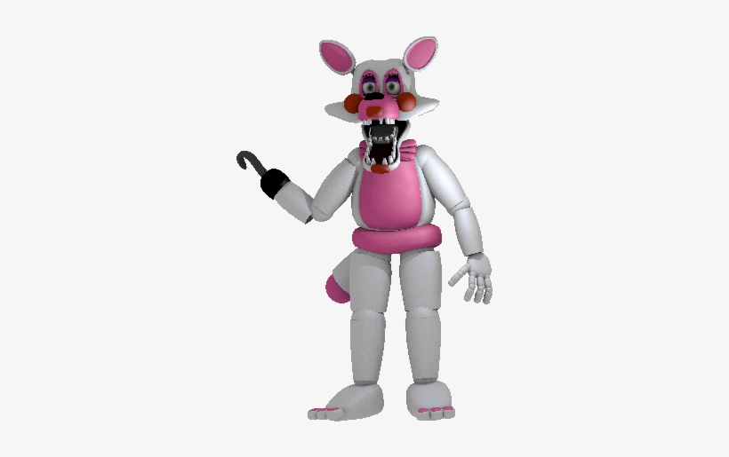 Mangle Says Hi - Cartoon, transparent png download