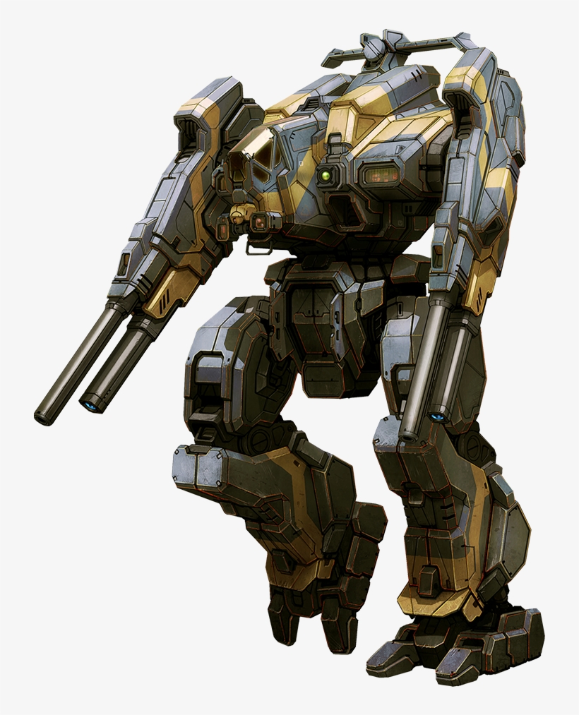 922 Kb Png - Rifleman Battletech Mechwarrior Online, transparent png download