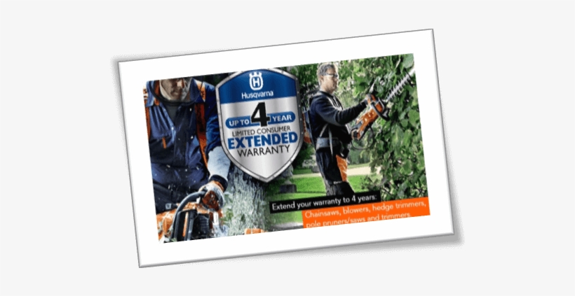 Husqvarna Chainsaw Parts - Husqvarna Trimmer Advertisement, transparent png download