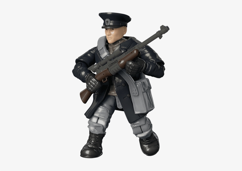 Wwii Axis Officer - Mega Construx Checkpoint Charge, transparent png download