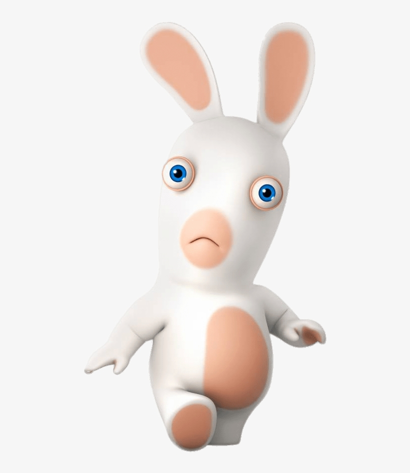 At The Movies - Rabbids Art Transparent Background, transparent png download