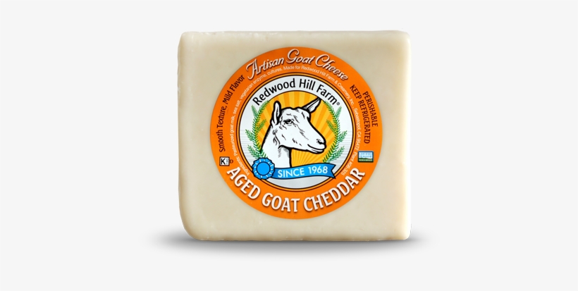 Redwood Hill Farm Artisan Aged Goat Cheddar Cheese,, transparent png download