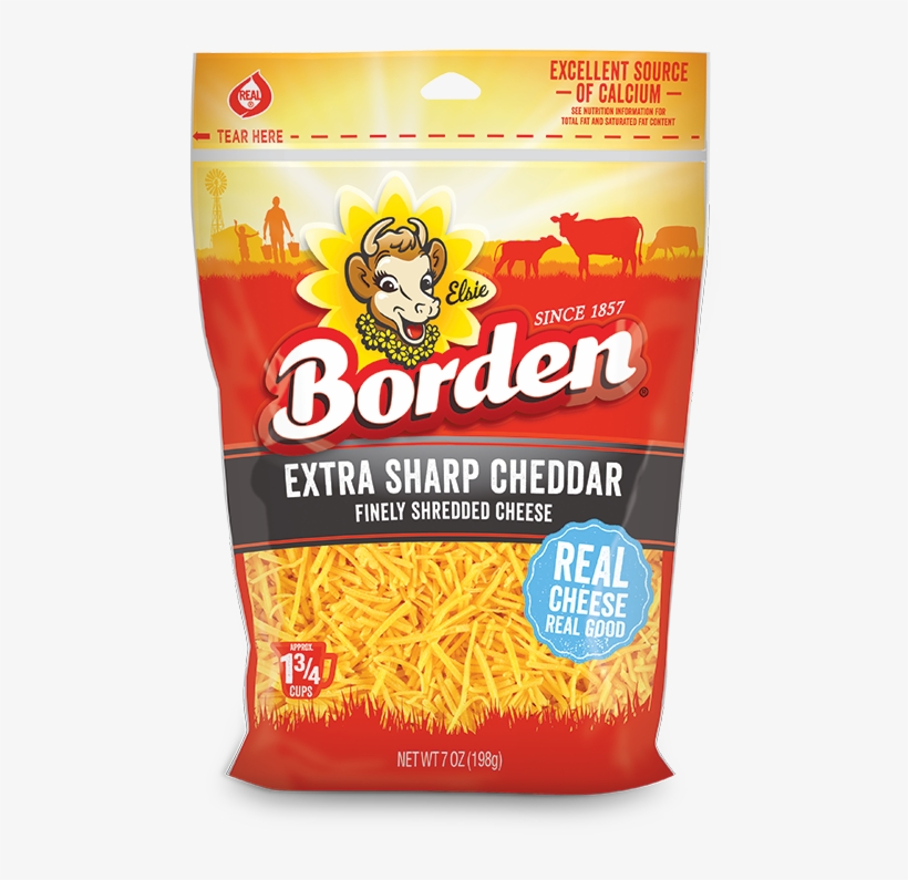 Finely Shredded Extra Sharp Cheddar Shreds - Monterey Jack Blend Cheese, transparent png download