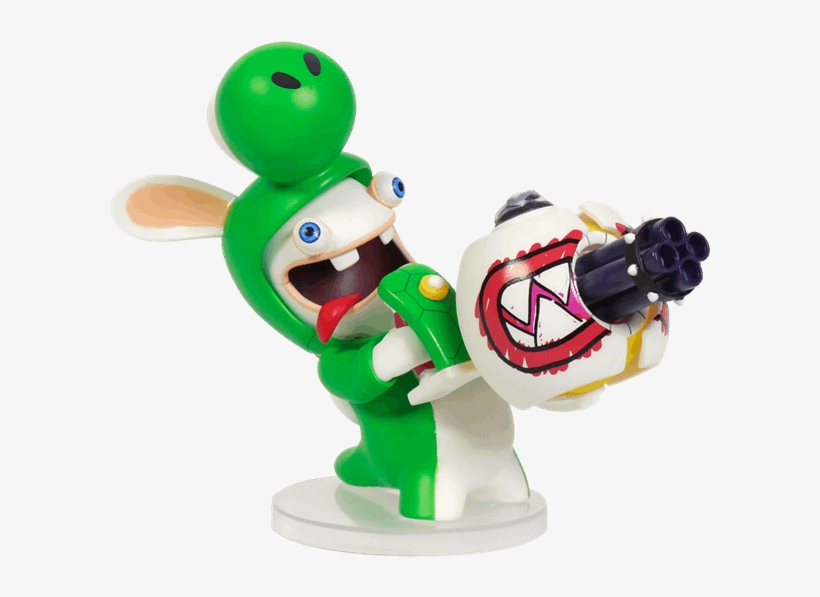 Mario Rabbid Kingdom Battle - Mario Rabbids Kingdom Battle Rabbid Yoshi, transparent png download
