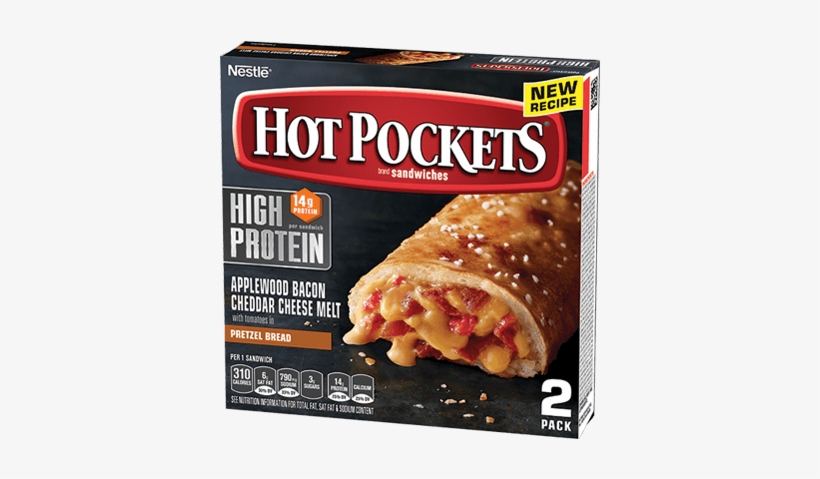 High Protein Applewood Bacon Cheddar Melt - High Protein Hot Pocket, transparent png download