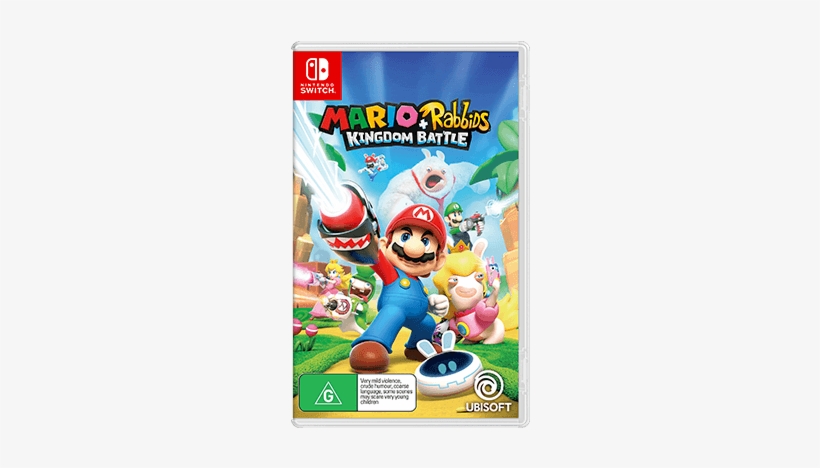 Learn More At The Official Mario Rabbids - Ubisoft Mario + Rabbids: Kingdom Battle Nintendo Switch, transparent png download