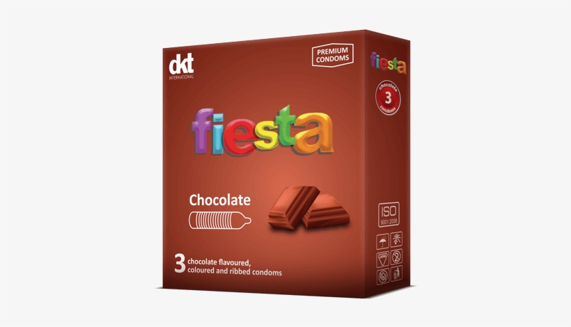 Fiesta Chocolate - Fiesta Condoms Flavor, transparent png download