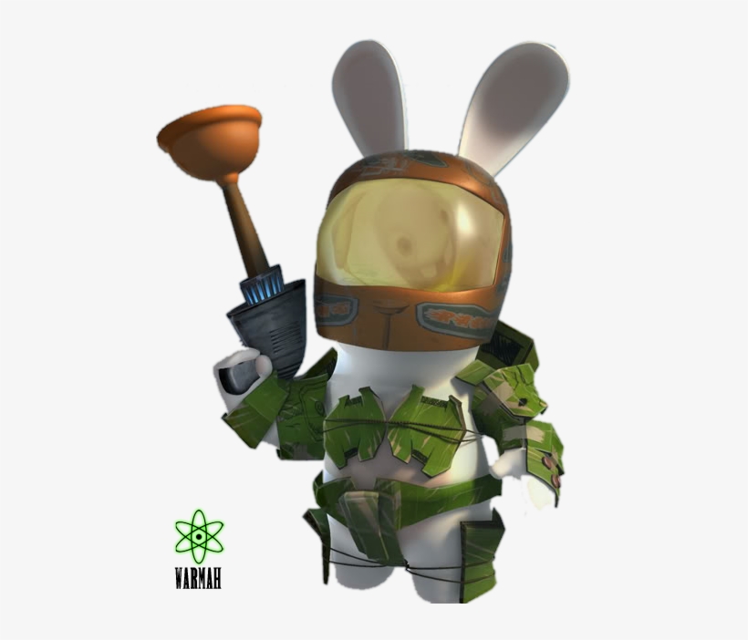 Render Jeux Vidéo - Robot Lapin Cretin, transparent png download