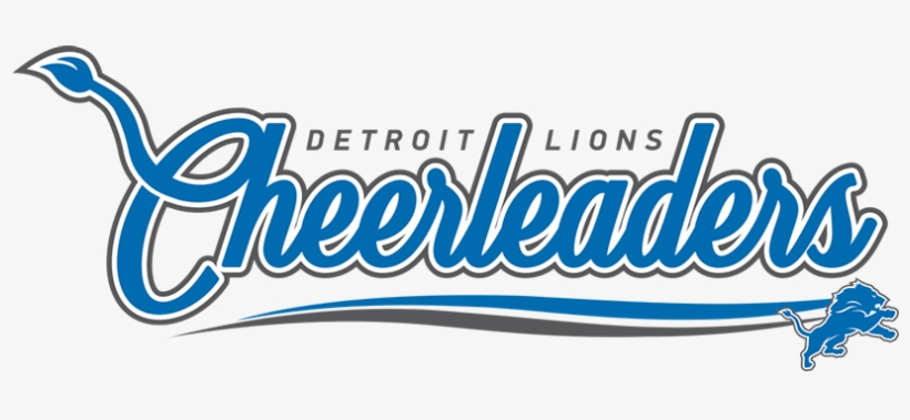 Learn More - Detroit Lions Cheerleaders Logo, transparent png download