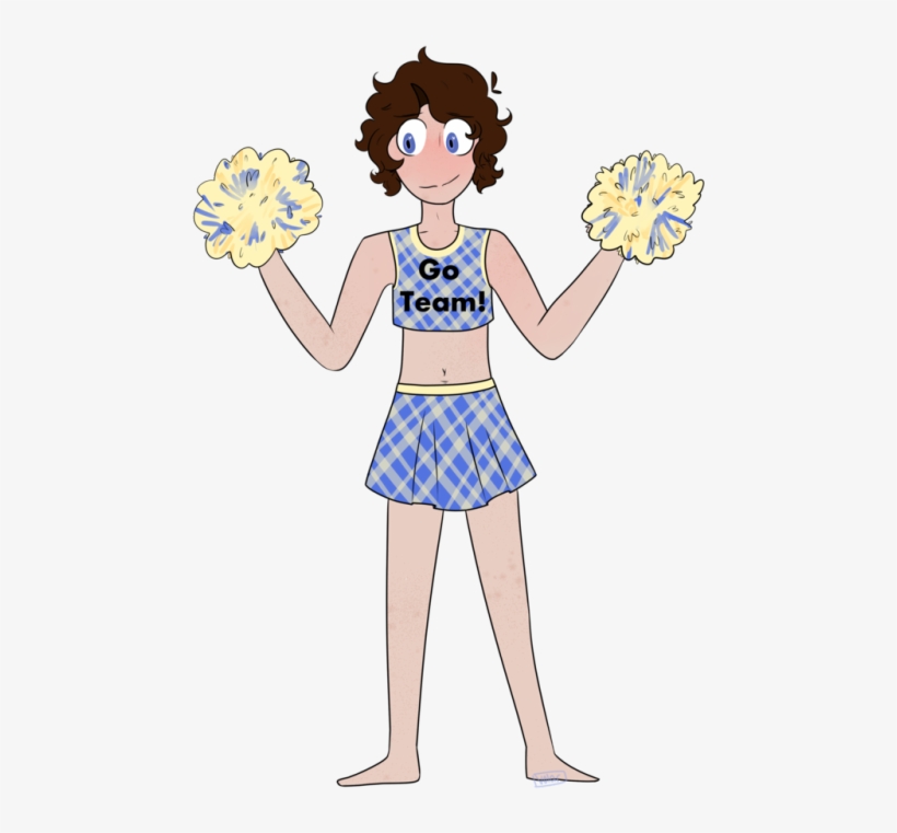 Png Black And White Download Cheerleaders Drawing Split - Flower Bouquet, transparent png download