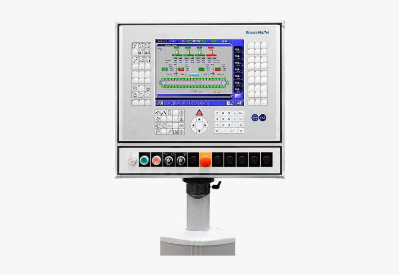 Visualization Puc08 Control Panel - Krauss Maffei Control Panel, transparent png download