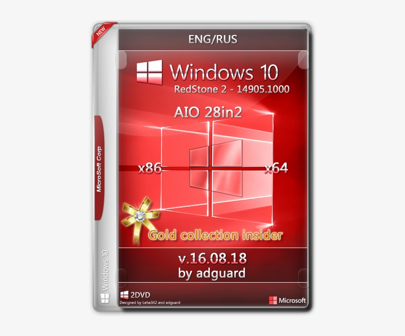 [ Img] - Window 10 Redstone 2 64 Bit, transparent png download