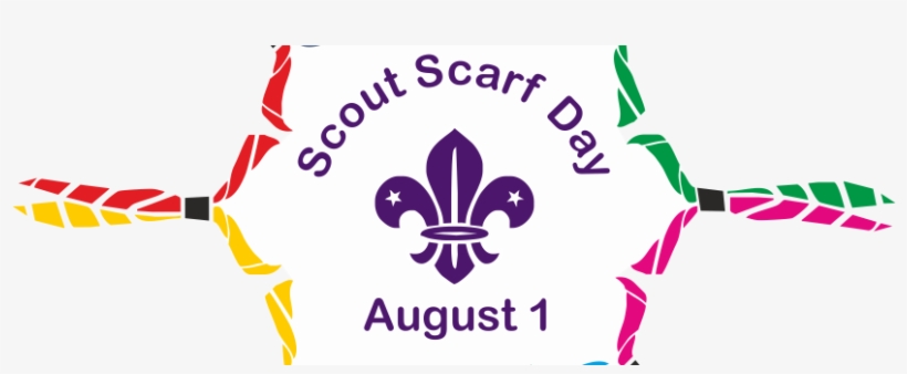 #scoutscarfday - World Scarf Day 2018, transparent png download