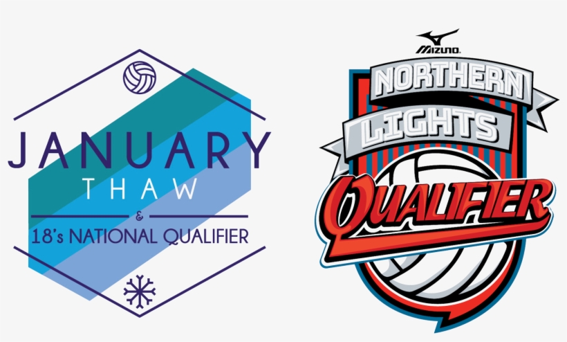 2018 January Thaw & Mizuno Northern Lights 18's National - Northern Lights Volleyball, transparent png download