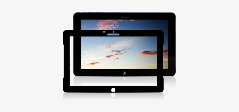 Moshi Black Anti-glare/anti Fingerprint Ivisor Screen - Tablet Computer, transparent png download