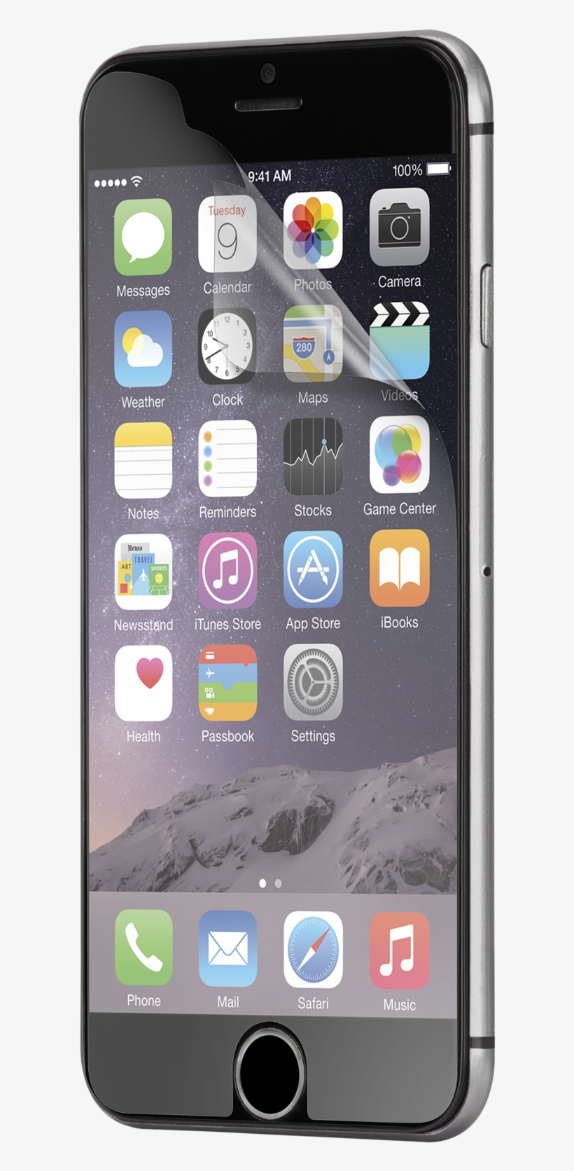 Clear Anti Glare & Anti Fingerprint Screen Protector - Pink Otterbox Iphone 6, transparent png download