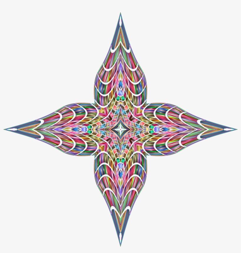 Big Image - Cruz Floral Vector Png, transparent png download